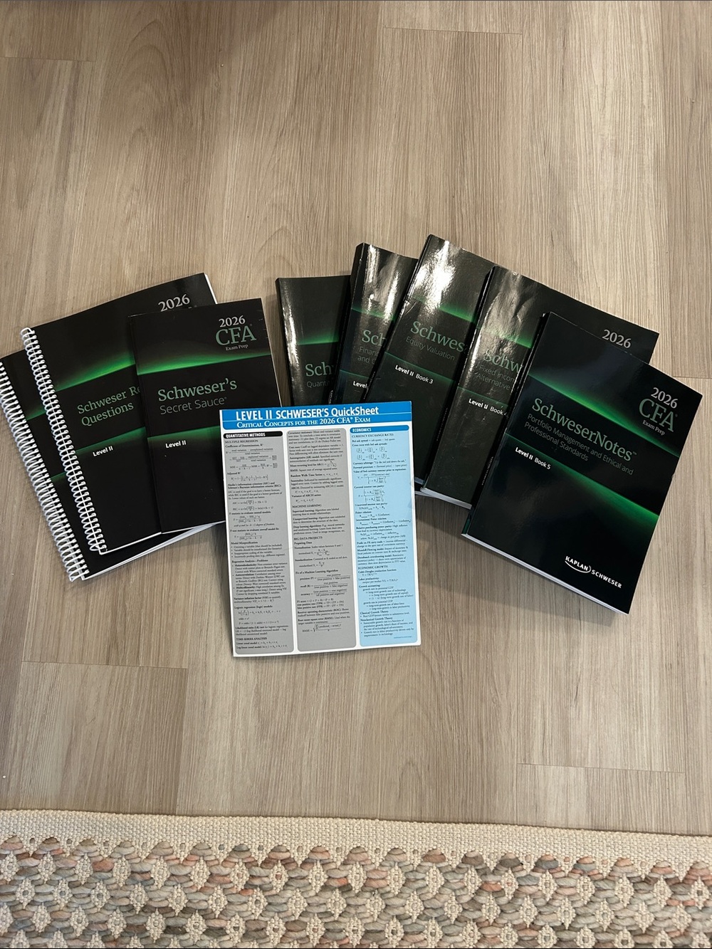 Schweser 2026 CFA Level II Complete Study Set